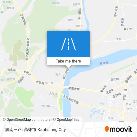 旗南三路 map