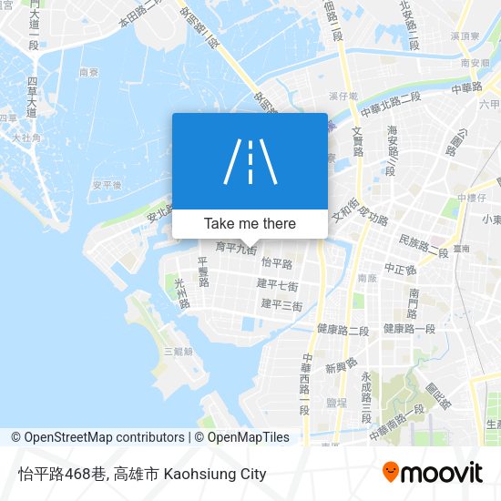 怡平路468巷地圖