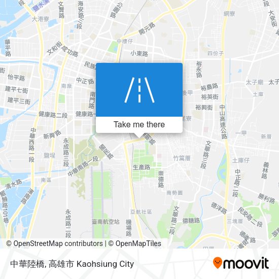 中華陸橋地圖