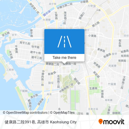 健康路二段391巷 map