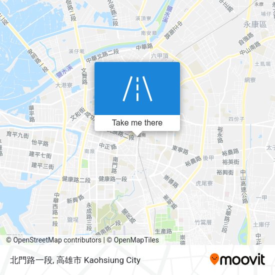 北門路一段地圖