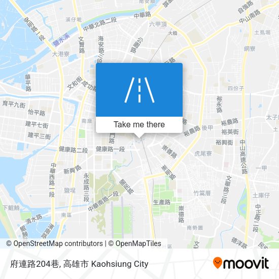 府連路204巷 map