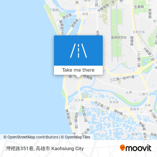 灣裡路351巷 map