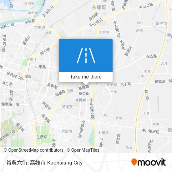 裕農六街 map