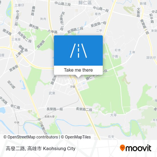 高發二路 map