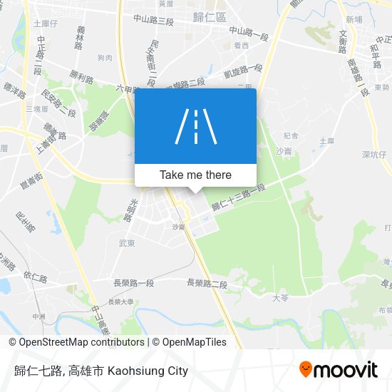 歸仁七路地圖