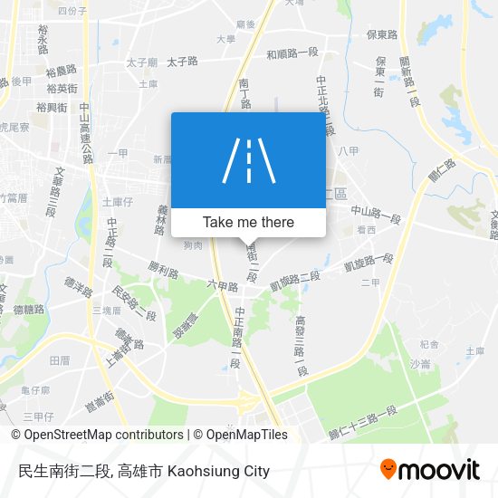 民生南街二段地圖