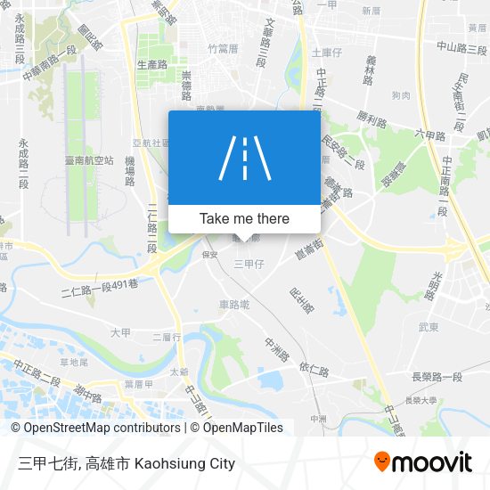 三甲七街地圖
