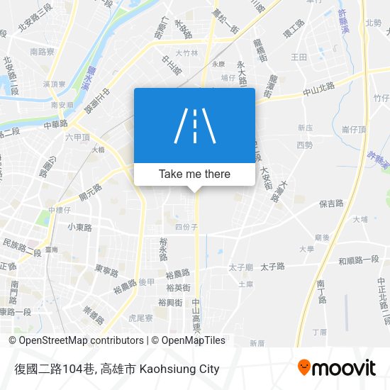 復國二路104巷 map