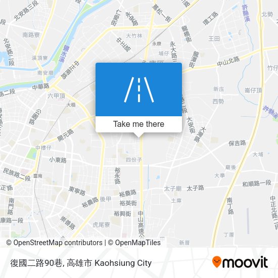 復國二路90巷 map