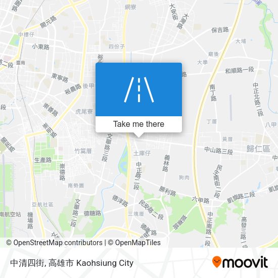 中清四街 map