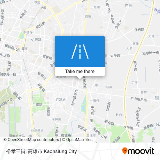 裕孝三街 map