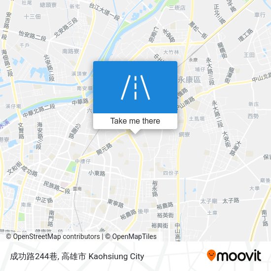 成功路244巷 map