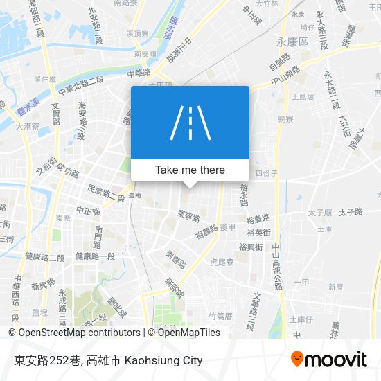 東安路252巷地圖