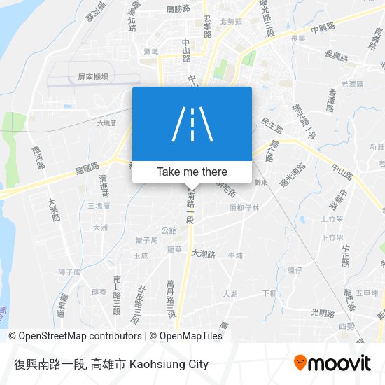 復興南路一段 map