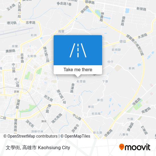 文學街 map