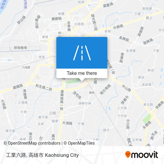 工業六路 map
