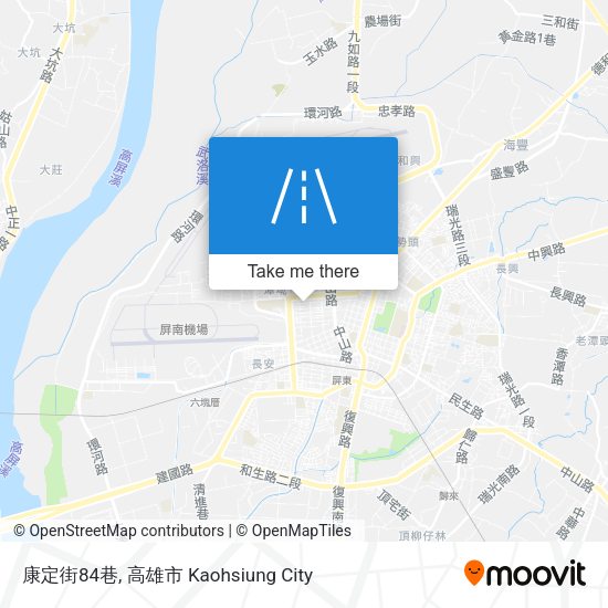 康定街84巷地圖