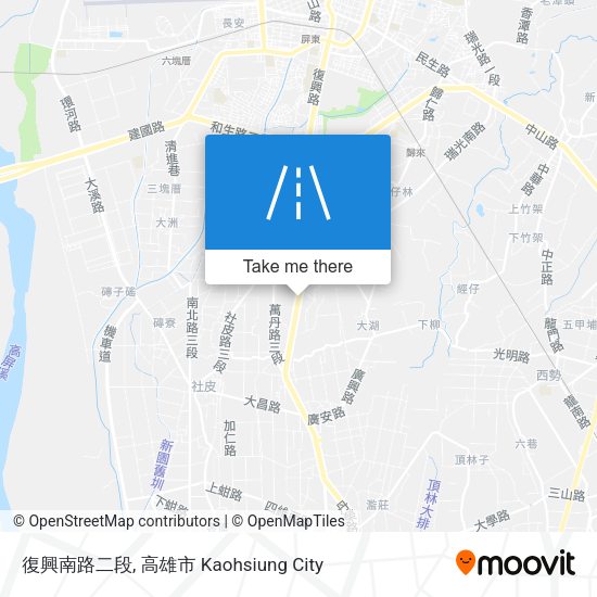 復興南路二段地圖