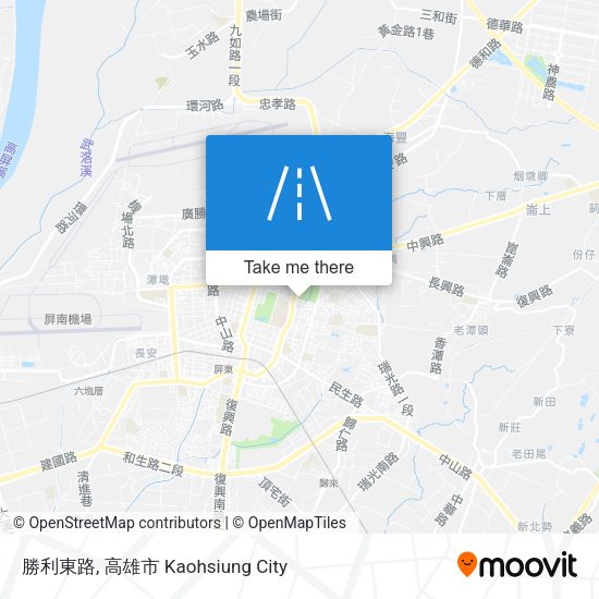 勝利東路 map