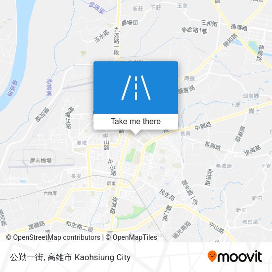 公勤一街地圖