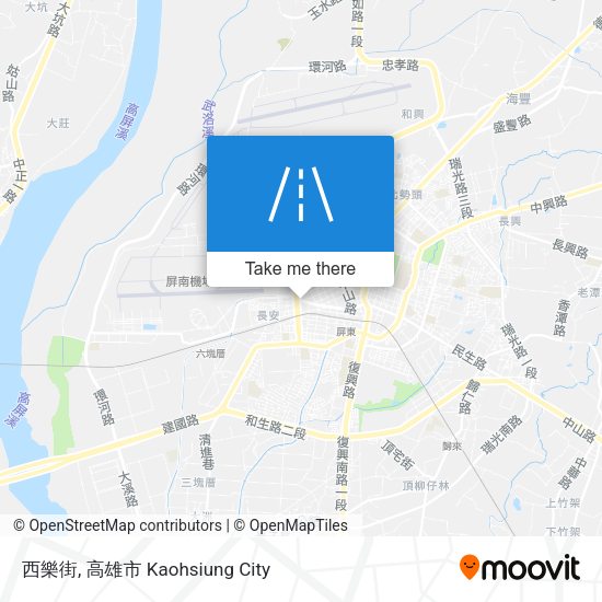 西樂街 map