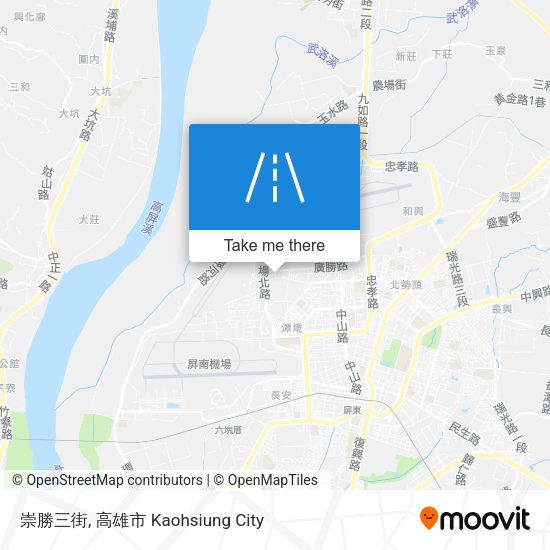 崇勝三街 map