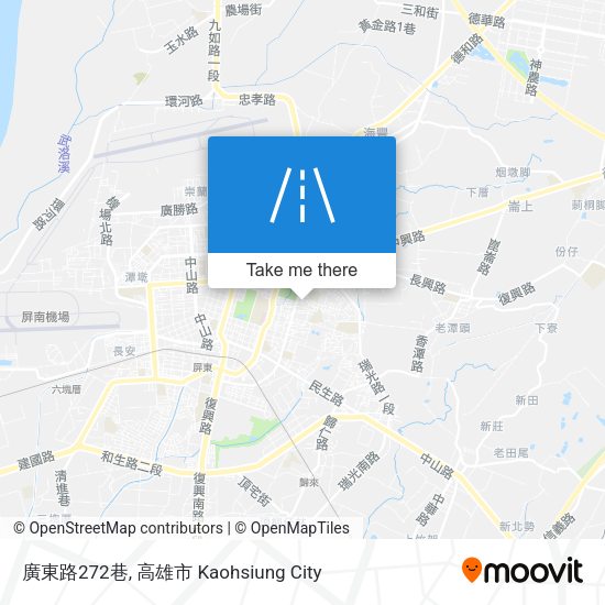 廣東路272巷 map