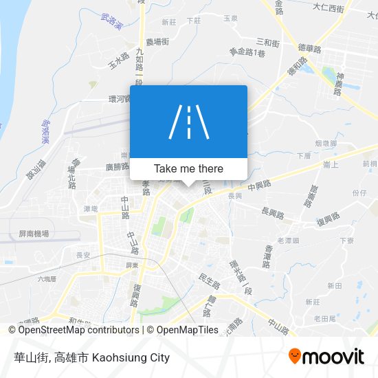 華山街 map