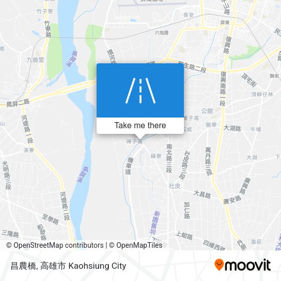昌農橋 map