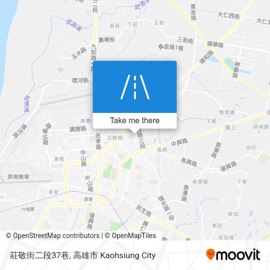 莊敬街二段37巷地圖
