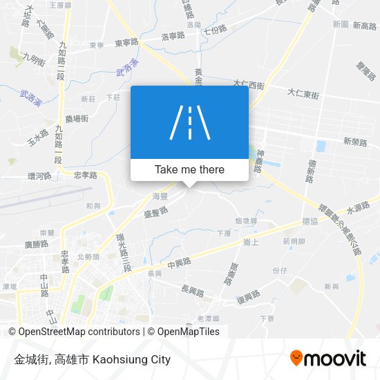 金城街 map