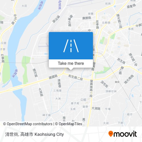 清世街地圖