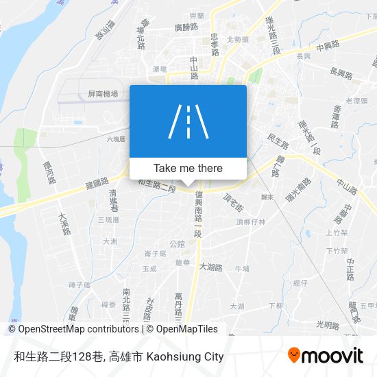 和生路二段128巷 map
