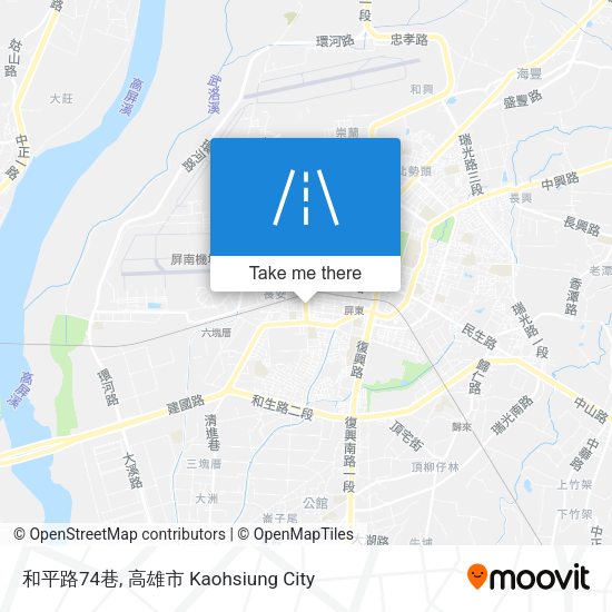 和平路74巷地圖