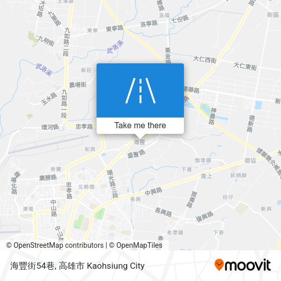 海豐街54巷地圖