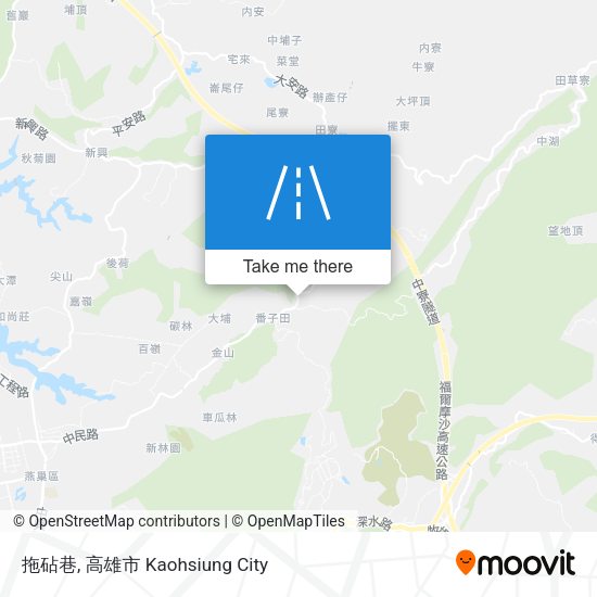 拖砧巷地圖