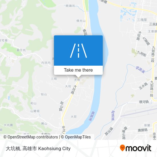 大坑橋 map