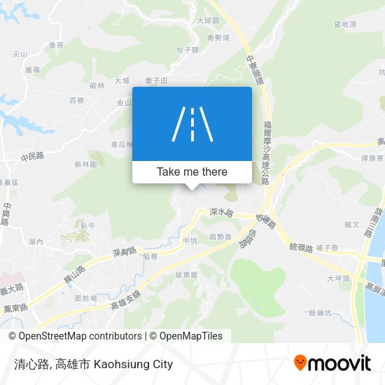 清心路 map