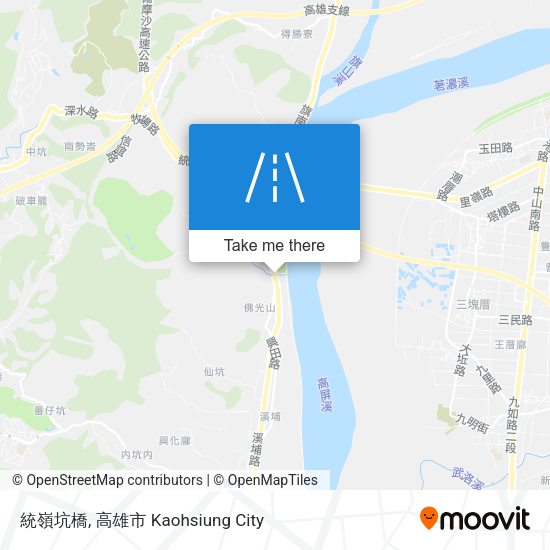 統嶺坑橋 map
