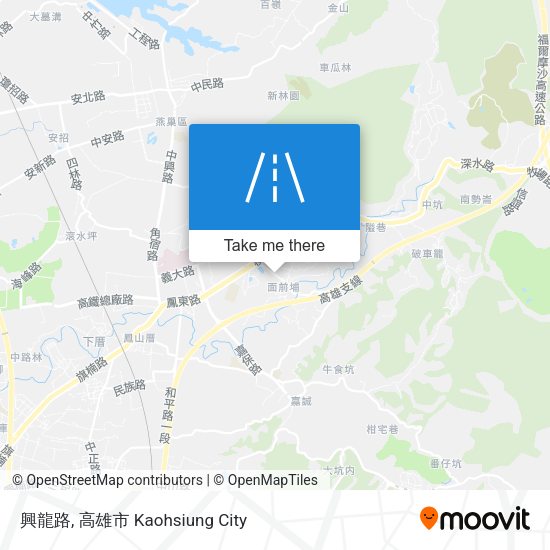 興龍路地圖