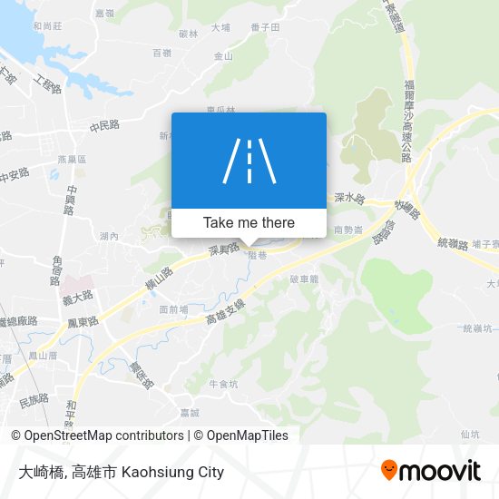 大崎橋地圖