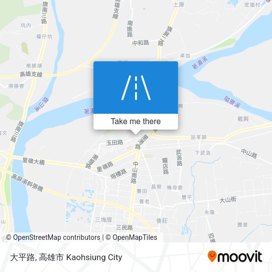 大平路 map