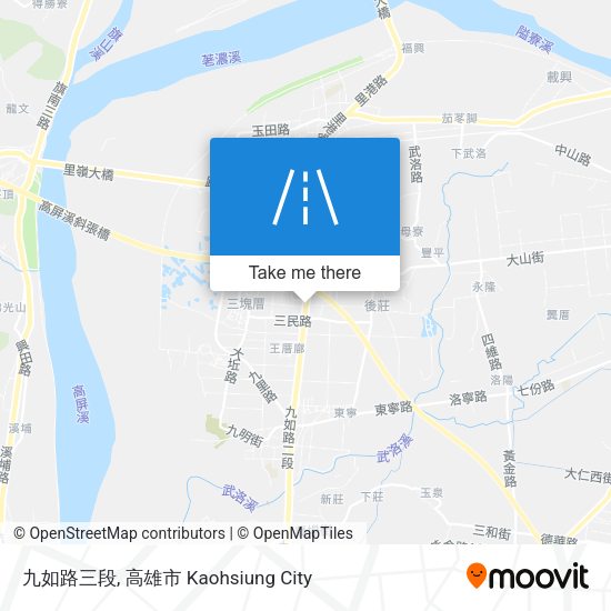 九如路三段地圖