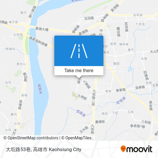 大坵路53巷 map