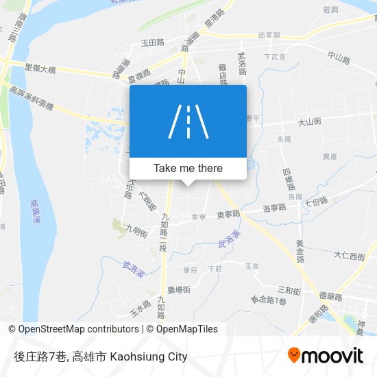 後庄路7巷 map