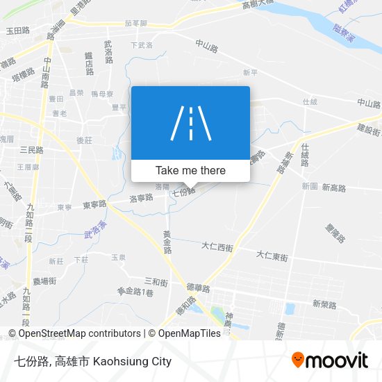 七份路地圖