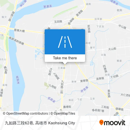 九如路三段62巷地圖
