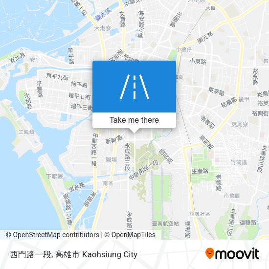 西門路一段地圖