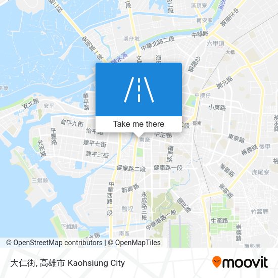 大仁街 map